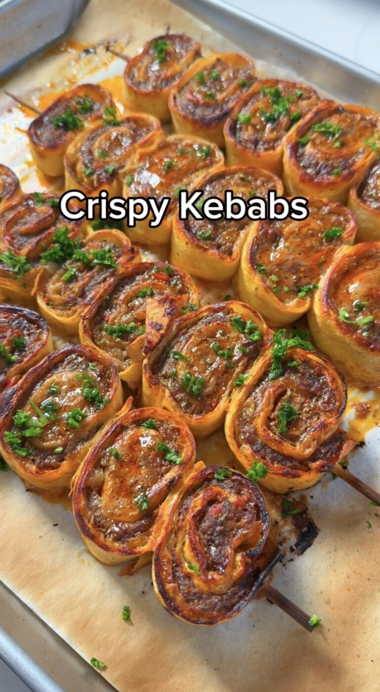 Oven Baked Kebab Wraps