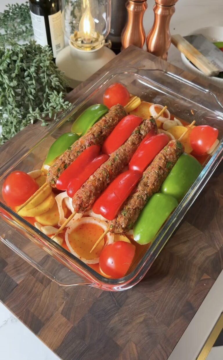 Turkish Potato Kebab Bake