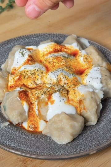 Lazy turkish dumplings