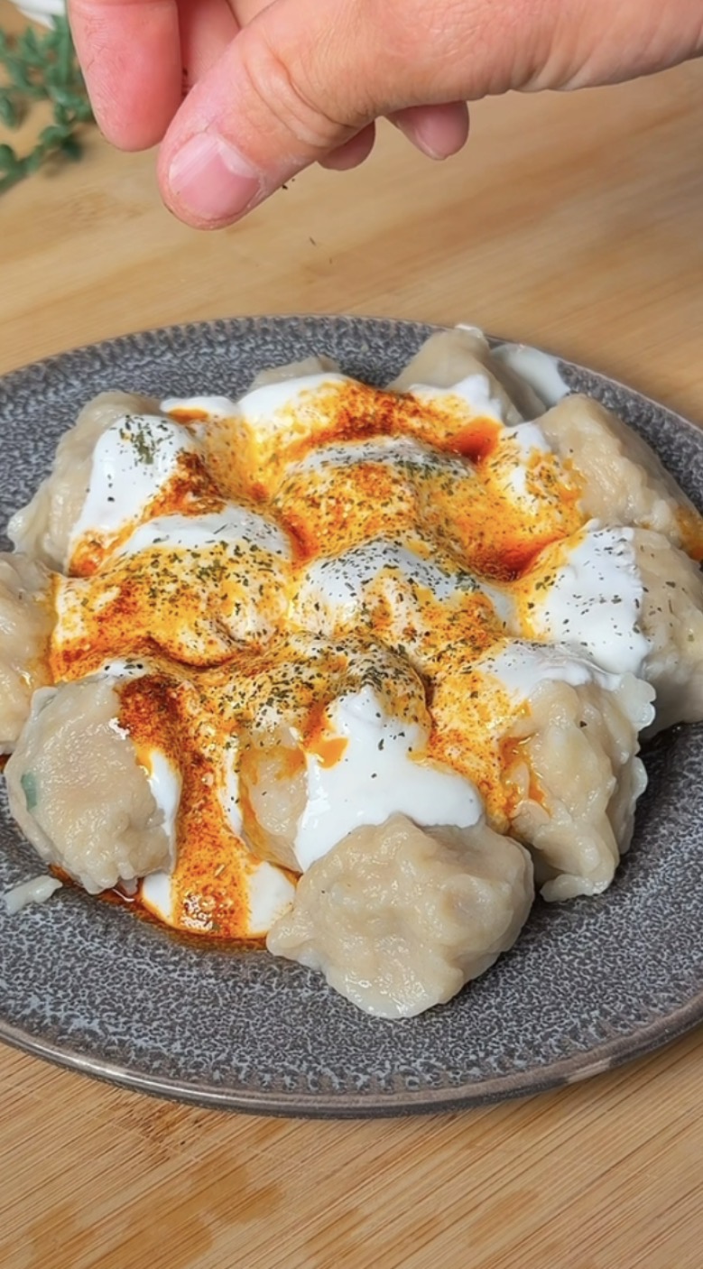 Lazy turkish dumplings