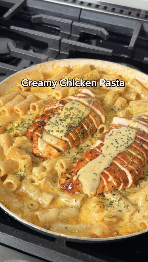 creamy chicken pasta
